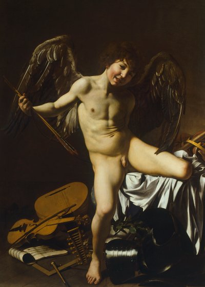 Vítězný Amor od Michelangelo Merisi da Caravaggio