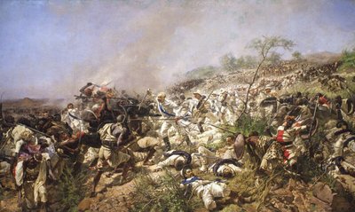 Bitva u Dogali, 1896 od Michele Cammarano