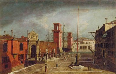 Arsenale, Benátky od Michele Marieschi