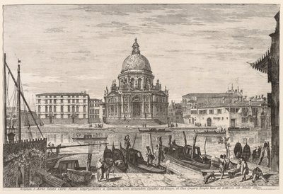 Pohledy na Benátky: S. M. Della Salute od Michele Marieschi