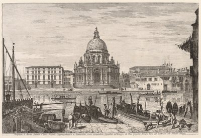 Pohledy na Benátky: S. M. Della Salute, 1741. od Michele Marieschi