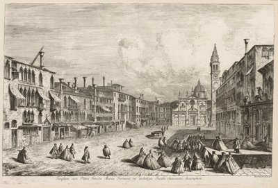 Pohledy na Benátky: S. Maria Formosa, 1741. od Michele Marieschi