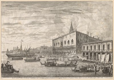 Pohledy na Benátky: Molo a S. M. Della Salute, 1741. od Michele Marieschi