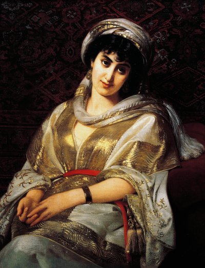 Orientální žena od Michele Rapisardi