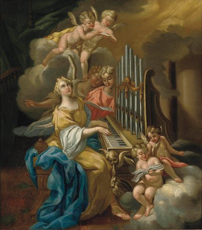 Svatá Cecílie od Michele Rocca