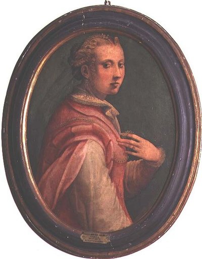 Portrét ženy od Michele di Ridolfo Tosini