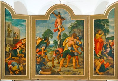 Umučení svatého Filipa (olej na plátně) od Michiel I Coxie or Coxcie