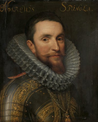 Portrét Ambrogia Spinoly od Michiel Jansz van Mierevelt (workshop of)