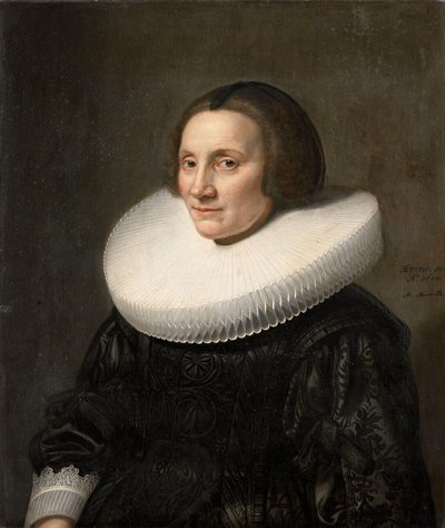 Portrét Caecilia van Beresteyn (1589-1661) od Michiel Jansz van Mierevelt