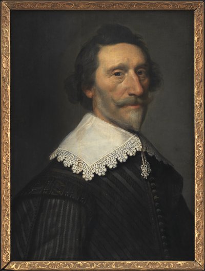 Nizozemský básník a historik Pieter Cornelisz Hooft (1581-1647) od Michiel Jansz van Mierevelt