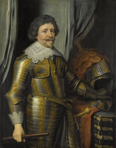 Frederick Henry, princ Oranžský, dílna Michiela Jansze van Mierevelta, kolem roku 1632 od Michiel Jansz van Mierevelt