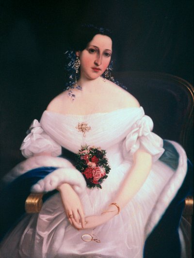 Luisa Pesjak, c1835 od Mihael Stroj