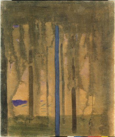 Léto (I) od Mikalojus Ciurlionis