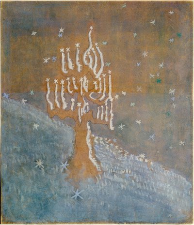 Zima (I) od Mikalojus Ciurlionis
