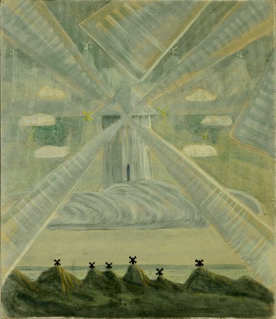 Andante Sonata II, 1907. od Mikalojus Konstantinas Čiurlionis