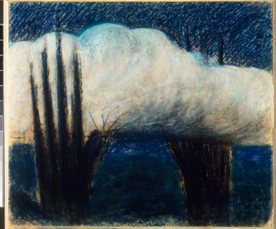 Večerní od Mikalojus Konstantinas Čiurlionis