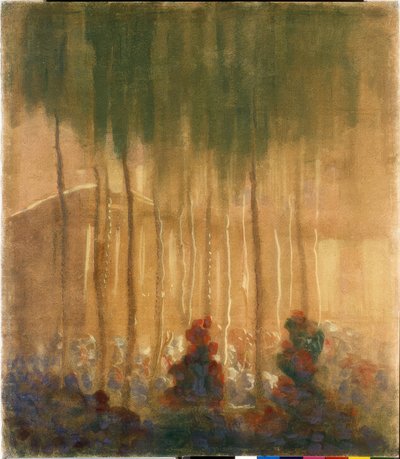 Léto (III) od Mikalojus Konstantinas Čiurlionis