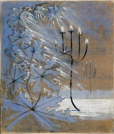 Zima (V) od Mikalojus Konstantinas Čiurlionis