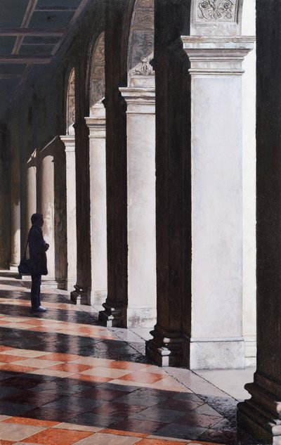 Kontemplace (olej na desce) od Mike Briscoe