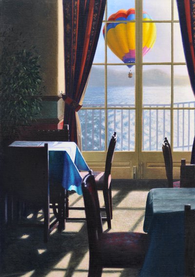 Ranní let, 2016 (olej na plátně) od Mike Briscoe