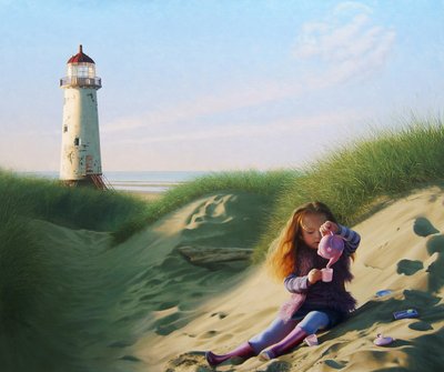 Piknik, 2011 (olej na plátně) od Mike Briscoe