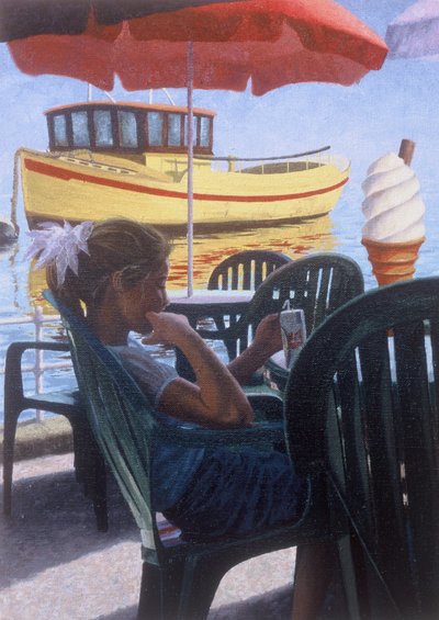 Studium v Greve de Lecq od Mike Briscoe