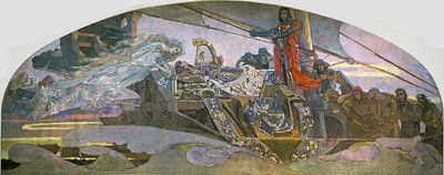 Princezna snu Vzdálená princezna, 1896 od Mikhail Aleksandrovich Vrubel