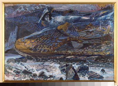 The Demon Downcast od Mikhail Aleksandrovich Vrubel