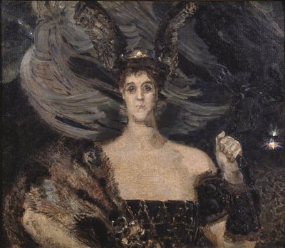 Valkýra. Portrét umělkyně a patronky hraběnky Marie Tenishevové 1867-1928, 1899 od Mikhail Aleksandrovich Vrubel
