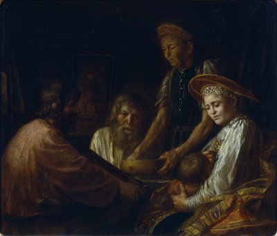 Selský pokrm, 1774 od Mikhail Shibanov