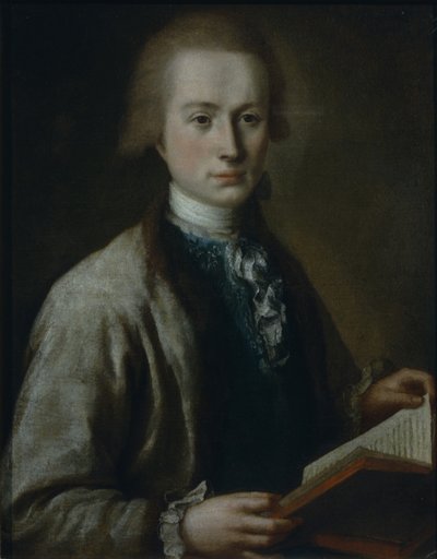 Portrét Alexeje Grigorieviče Spiridova 1753-1828, 1772 od Mikhail Shibanov