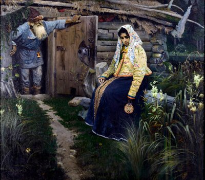 Lektvar Lowe par Nesterov, Michail Vasilievich (1862-1942) od Mikhail Vasilievich Nesterov
