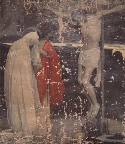 Kalvárie od Mikhail Vasilievich Nesterov