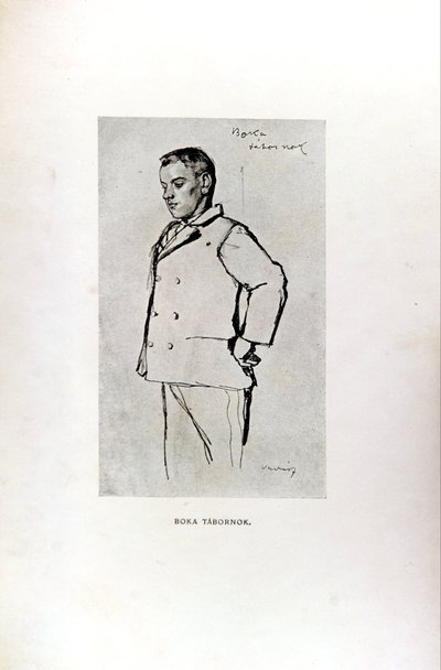 Ilustrace ve Ferencu Molnárovi- Paul Street Boys od Miklós Vadász