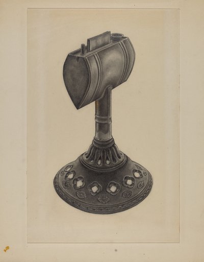 Lampa na sádlo od Milton Grubstein
