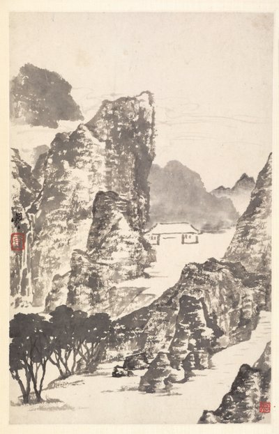 Krajina po Mi Fu, 1788. od Min Zhen