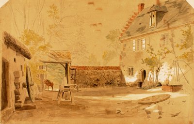 Starobylé opatství St. Valery, Francie od Miner Kilbourne Kellogg