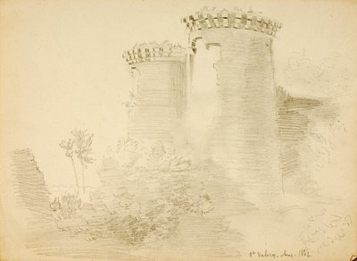 Zámek, St. Valery od Miner Kilbourne Kellogg