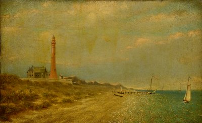 Maják Fire Island. od Miner Kilbourne Kellogg