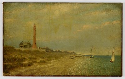 Maják na ostrově Fire Island od Miner Kilbourne Kellogg
