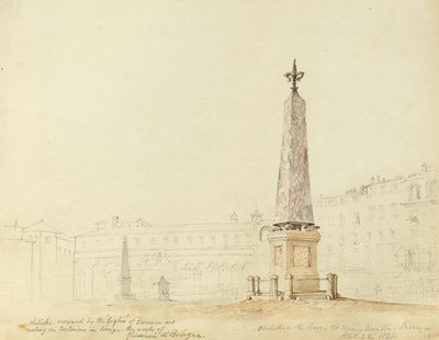 Florencie, St. Maria Novella, Itálie od Miner Kilbourne Kellogg
