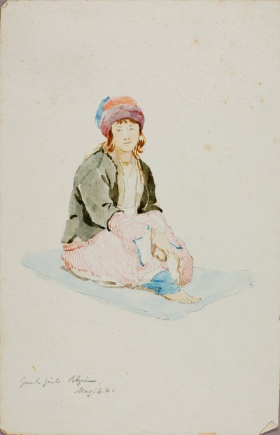 Řecká dívka (Pilgrim) od Miner Kilbourne Kellogg