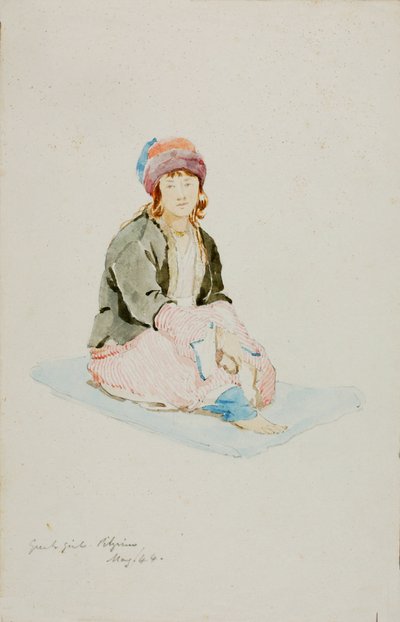 Řecká poutnice, 1844. od Miner Kilbourne Kellogg