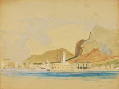 Moli v Palermu, 1854. od Miner Kilbourne Kellogg