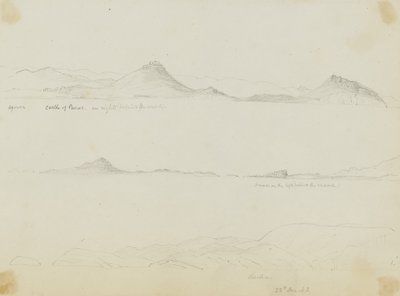 Naxos/Hrad Paros od Miner Kilbourne Kellogg