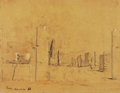 Pompeje, Itálie od Miner Kilbourne Kellogg