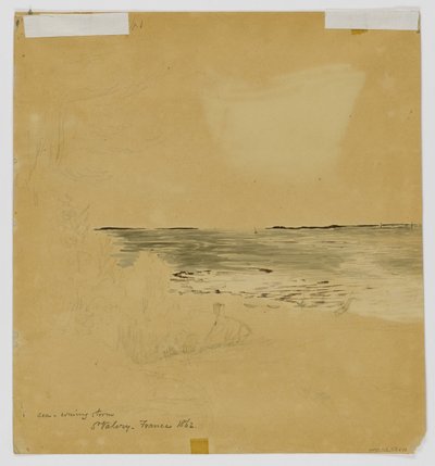 Moře, Přicházející bouře, St. Valery od Miner Kilbourne Kellogg