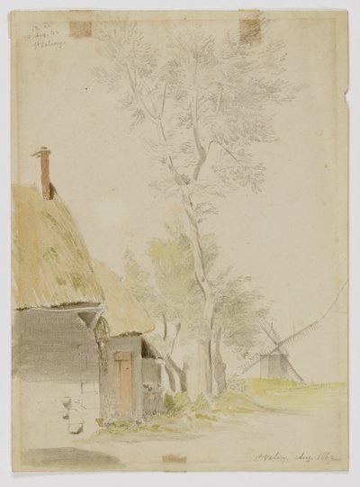 Větrný mlýn, St. Valery od Miner Kilbourne Kellogg