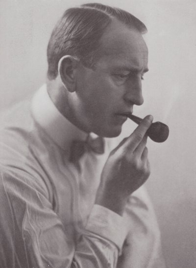 Max Pechstein, německý expresionistický malíř (čb fotografie) od Minya Diez-Duhrkoop