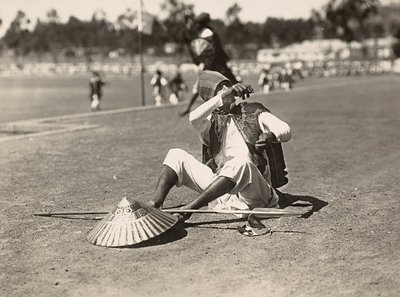 „Budování říše“ ve fašistickém věku: detail habešského vzoru, 09.05.1936 (černobílá fotografie) od Modestino Baldinetti